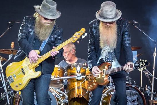 Audience at a ZZ Top concert